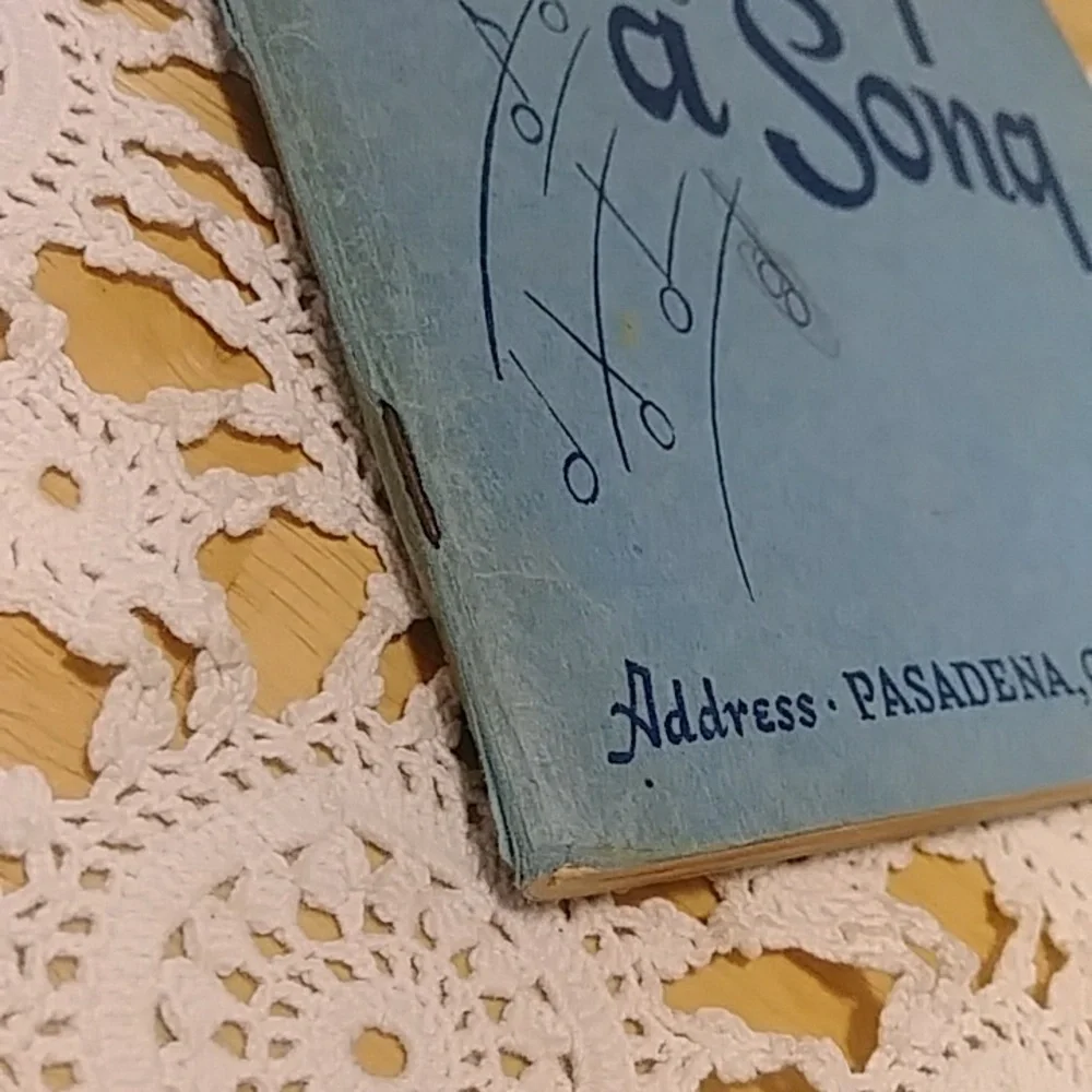 Vintage Gospel Hymnal Taylor Brothers Carry away a song